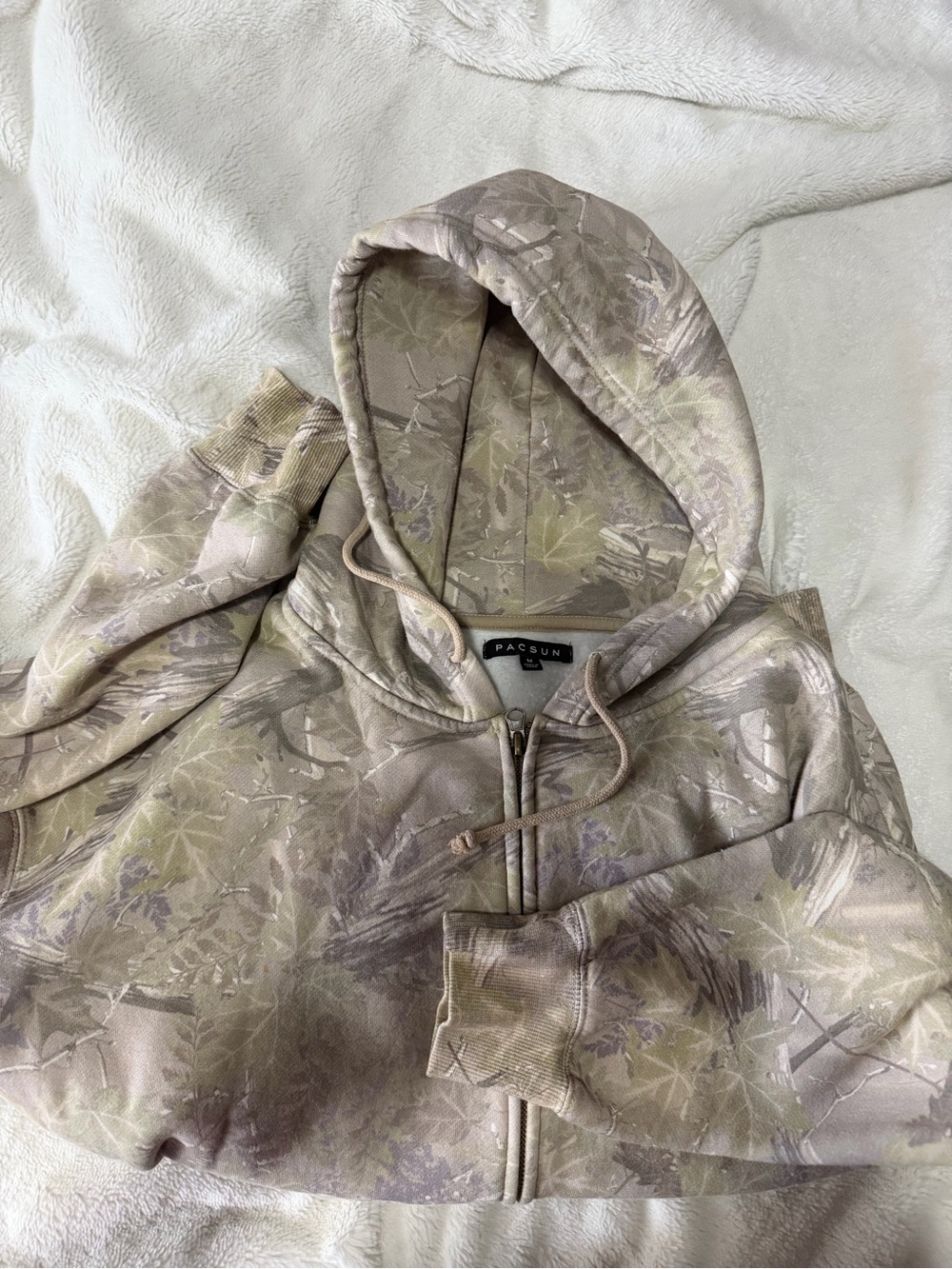 PacSun Camo Zipup